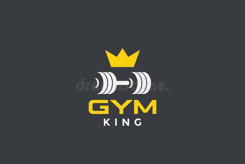 DumbBell BarBell с логотипом короны для шаблона векторного дизайна фитнес-клуба GYM иллюстрация вектора DumbBell BarBell с логотипом короны для шаблона векторного дизайна фитнес-клуба GYM иллюстрация вектора