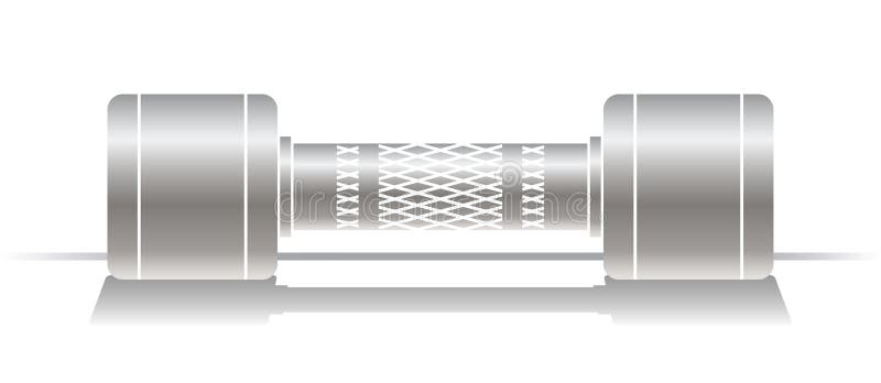 Dumbbell royalty free illustration