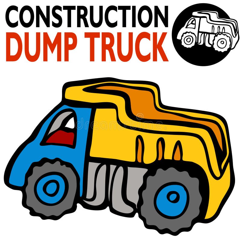 Dump Truck Black White Stock Illustrations – 2,476 Dump Truck Black White  Stock Illustrations, Vectors & Clipart - Dreamstime