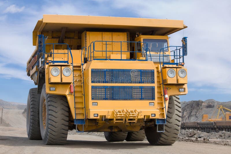 Dump truck stock image. Image of suspension, driving 30658433