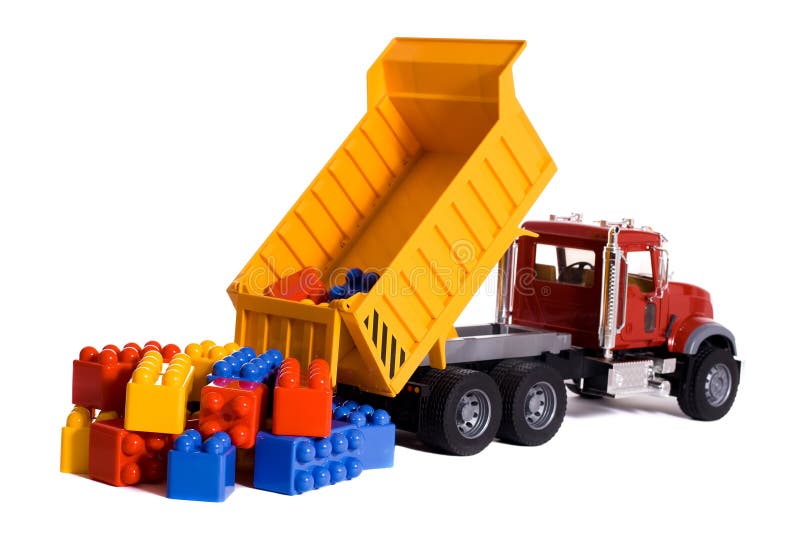 Dump truck toy stock photography Dump truck toy stock photography