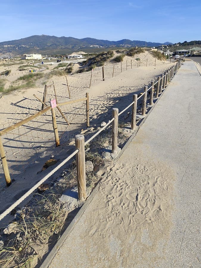 Dunas guincho cascais πορτογαλία στοκ εικόνες