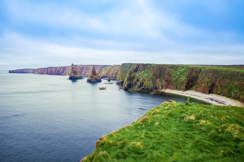 Duncansby Head stock image. Image of viewpoint, scotland - 101818969