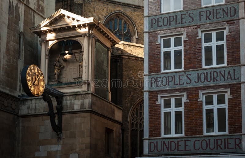 Dundee courier stock photo. Image of media, sign, building 37502966