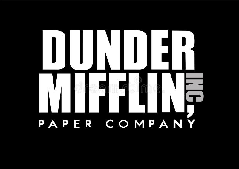 The Office Dunder Mifflin Paper Company 3D Display