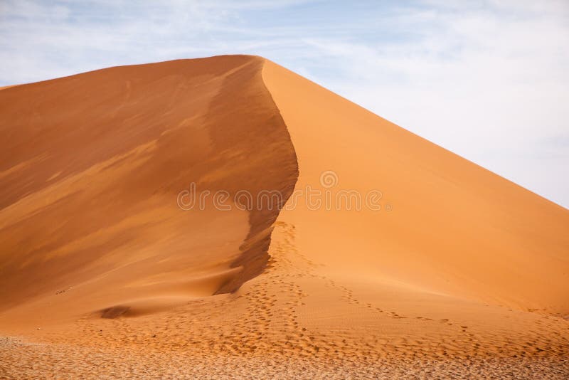 Dune dans le désert de Namib images libres de droits Dune dans le désert de Namib images libres de droits