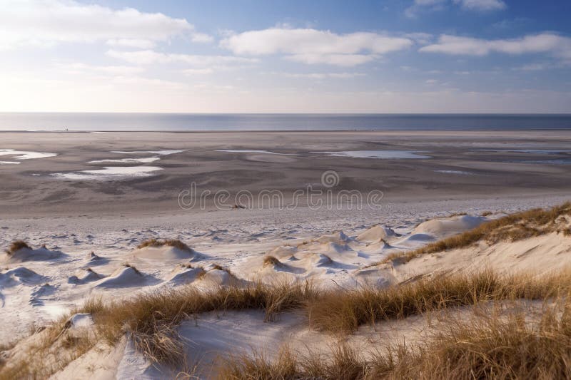 Dune su Amrum fotografia stock libera da diritti Dune su Amrum fotografia stock libera da diritti