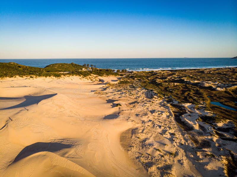 Dune στην πόλη ΦλοÏιάνοπολις στοκ εικόνες