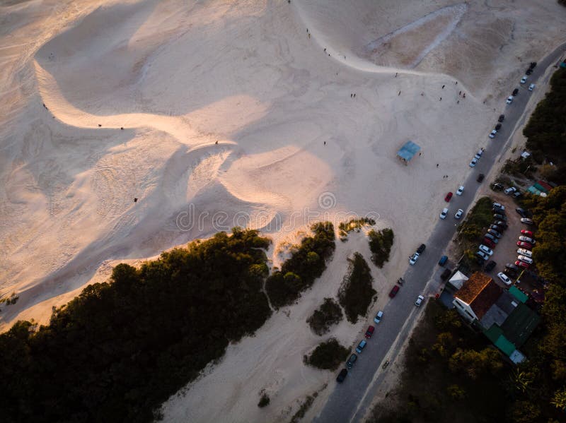 Dune στην πόλη ΦλοÏιάνοπολις στοκ εικόνα με δικαίωμα ελεύθερης χρήσης