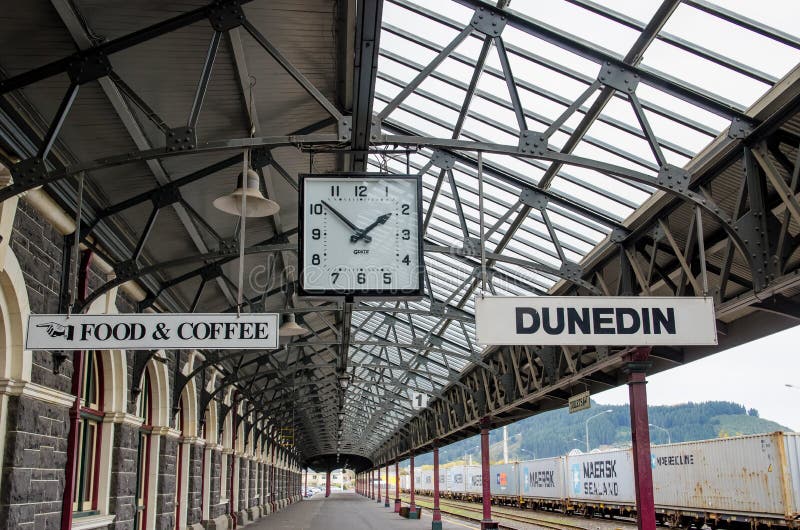 Dunedin Railway Station which is located at south island of New Zealand.