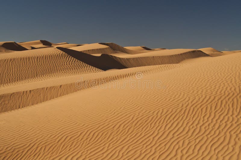 Dunes de sable, Sahara, désert