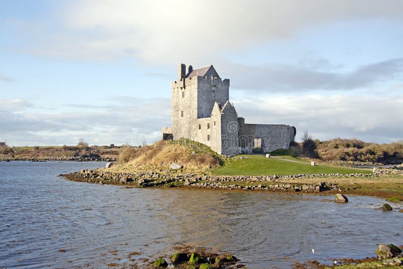 Dunguaire castle royalty free stock photo
