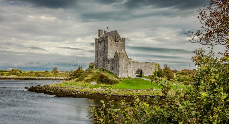 Dunguaire Castle, Kinvara, Ireland Stock Image - Image of castle ...