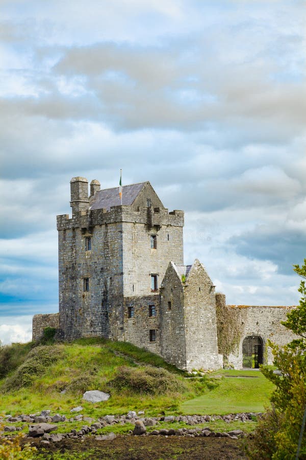 Dunguire castle royalty free stock photo