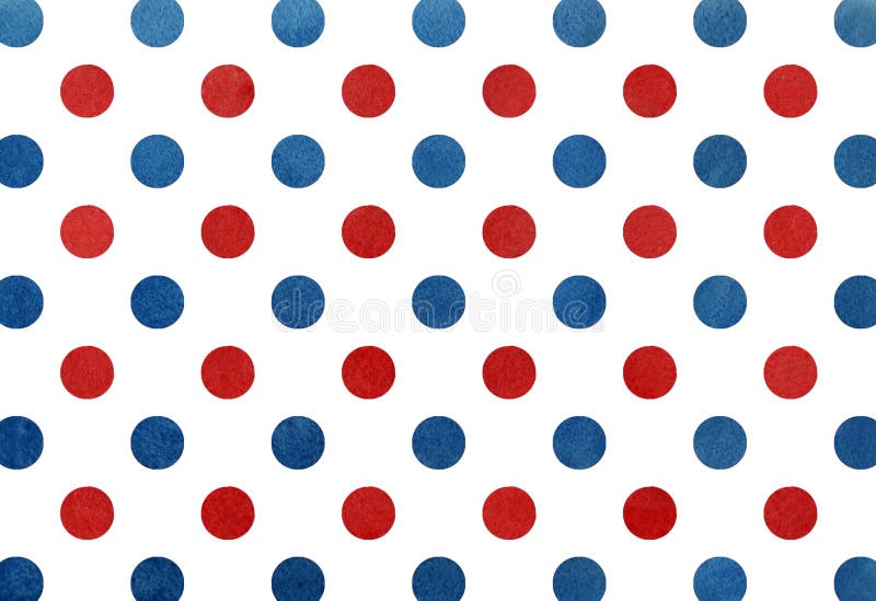 Dunkelblauer und roter Punkthintergrund des Aquarells vektor abbildung Dunkelblauer und roter Punkthintergrund des Aquarells vektor abbildung