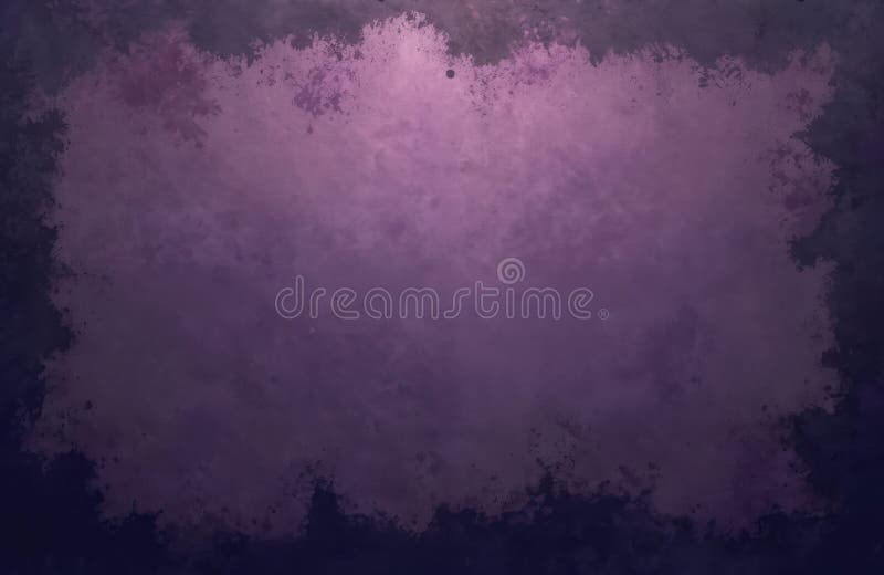 Dunkelvioletter Grunge mit Flecken. Textur mit dunkelschattiertem Rand. Alter schmutzige Designkunst. Abstract lizenzfreie stockbilder