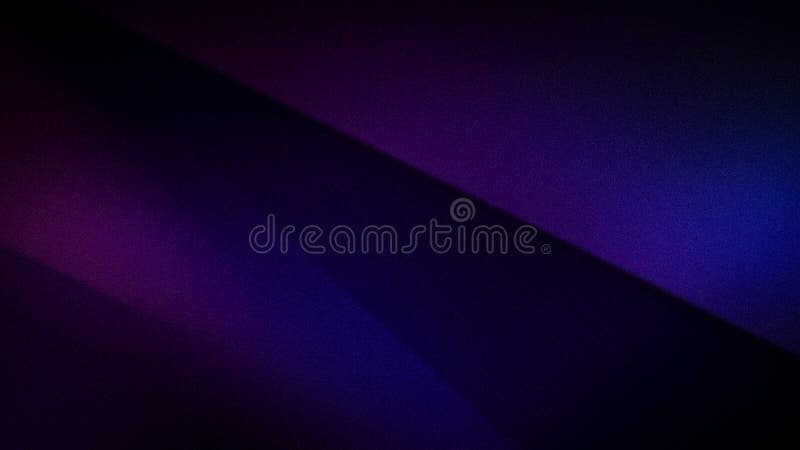 Dunkles abstraktes Gefälle mit tieflila Magenta und blauen Farbtönen, hervorgehoben durch eine graue Textur, ideal für Hintergründ lizenzfreie abbildung