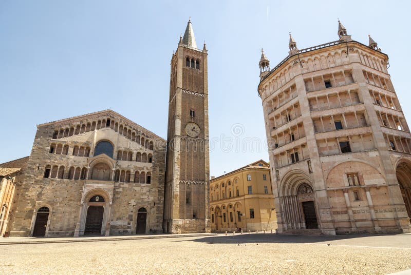Duomo de Parma imagenes de archivo Duomo de Parma imagenes de archivo