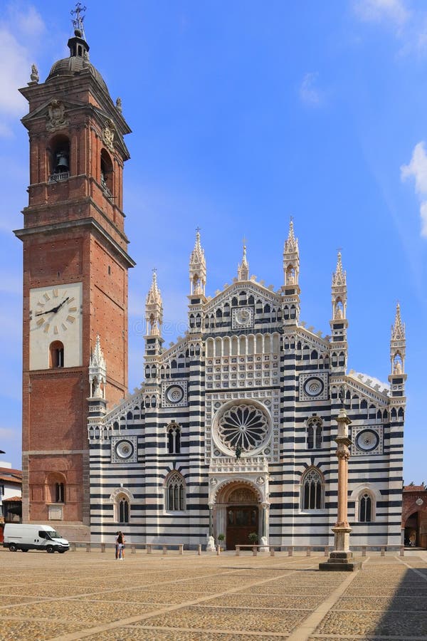 Duomo di monza foto de stock