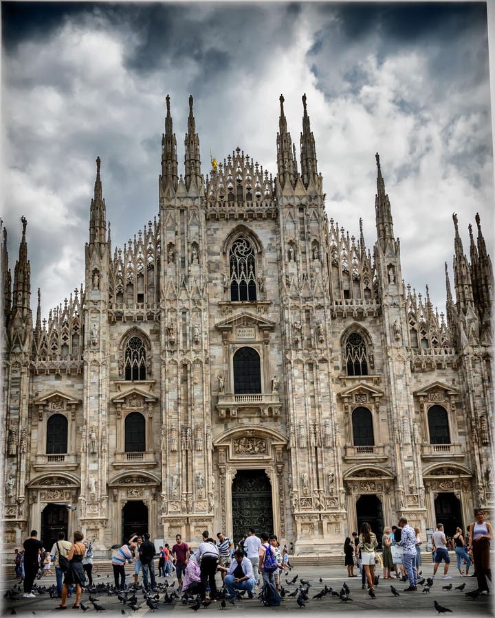 Duomo di Milano stock image. Image of catherdral, milan - 569861