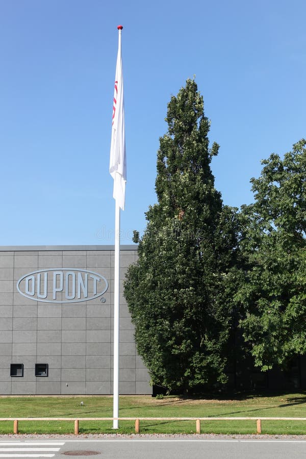 Aarhus, Denmark - September 25, 2016: DuPont building. DuPont is one of America's most innovative companies and it is an American chemical company that was founded in July 1802 as a gunpowder mill. Aarhus, Denmark - September 25, 2016: DuPont building. DuPont is one of America's most innovative companies and it is an American chemical company that was founded in July 1802 as a gunpowder mill