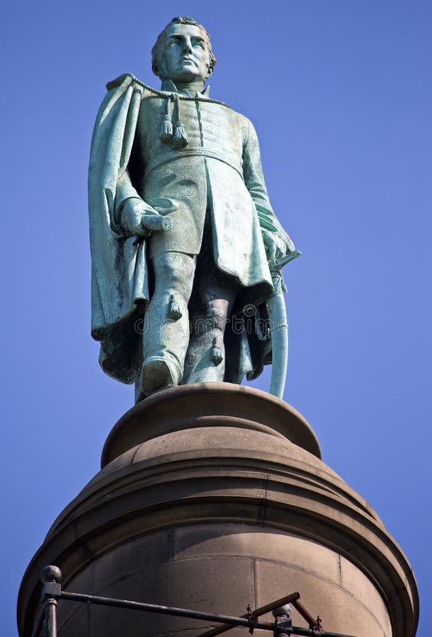 Duque de Wellington Statue em Liverpool fotografia de stock royalty free Duque de Wellington Statue em Liverpool fotografia de stock royalty free