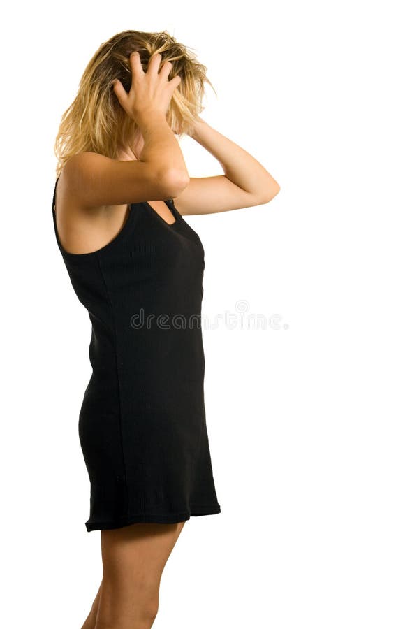 Durcheinander stockfoto. Bild von frau, haare, mädchen - 2839074