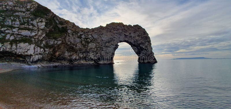 Durdle Deuren Dorset stock foto's Durdle Deuren Dorset stock foto's