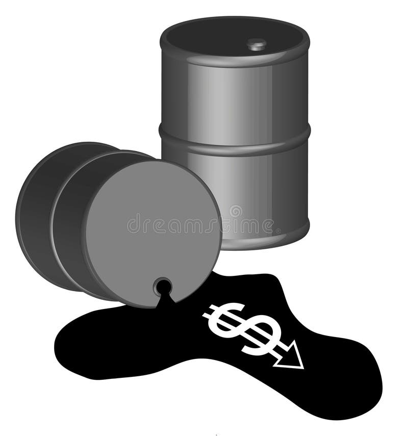 Dure oliemorserij stock illustratie Dure oliemorserij stock illustratie