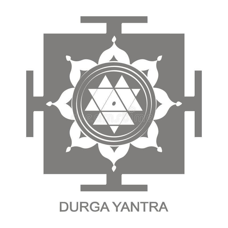 Durga Yantra Hinduism symbol