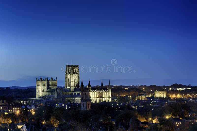 Durham Cathedral and Castle by Night