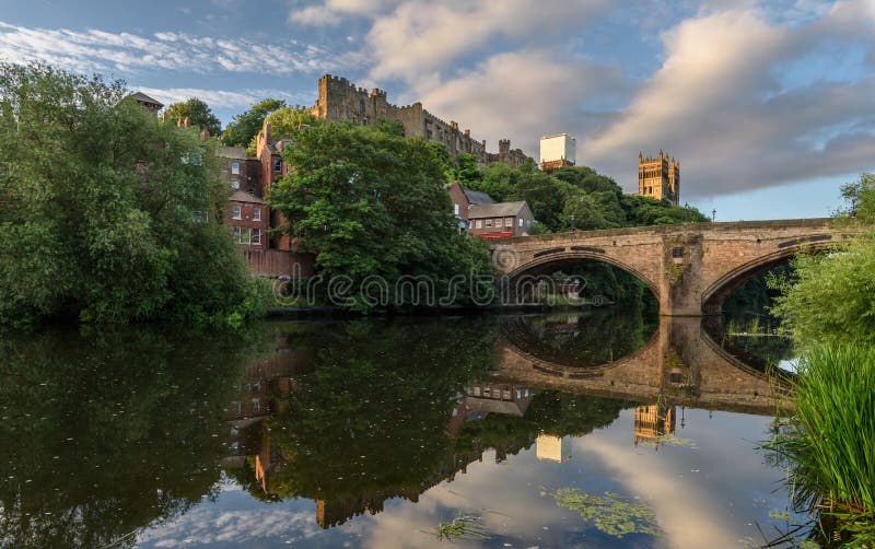Durham Cathedral River Wear England UK