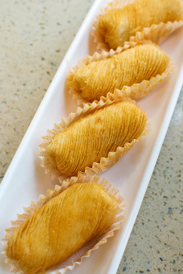 Durian Fruit Dessert on a Plate Stock Image Image of served, cake