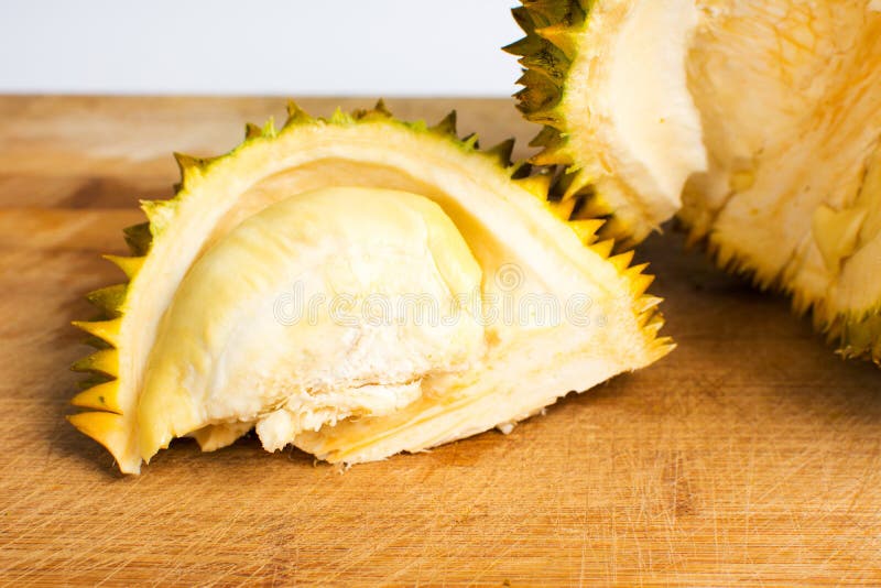 Durian Fruit Dessert On A Plate Stock Image Image of asian, baked