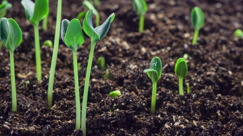Durée croissant de plantes vertes clips vidéos