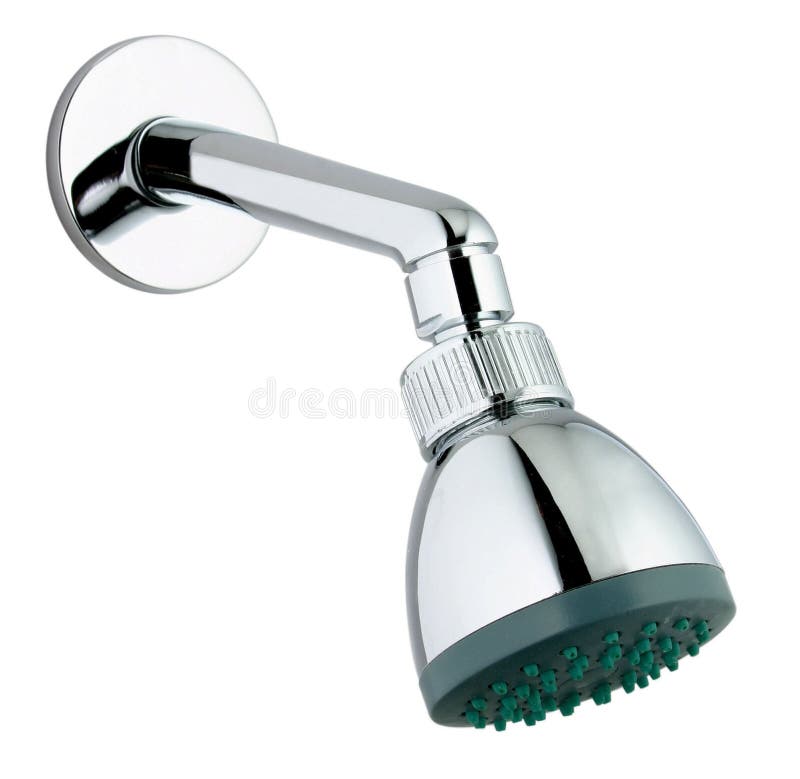 Download Dusch fotografering för bildbyråer. Bild av metall, toalett - 245261
