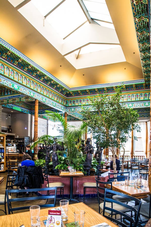 Dushanbe Teahouse in Boulder Colorado. Editorial Photography Image of