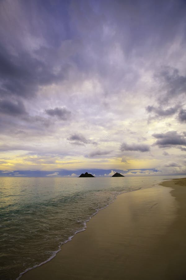 Dusk in hawaii