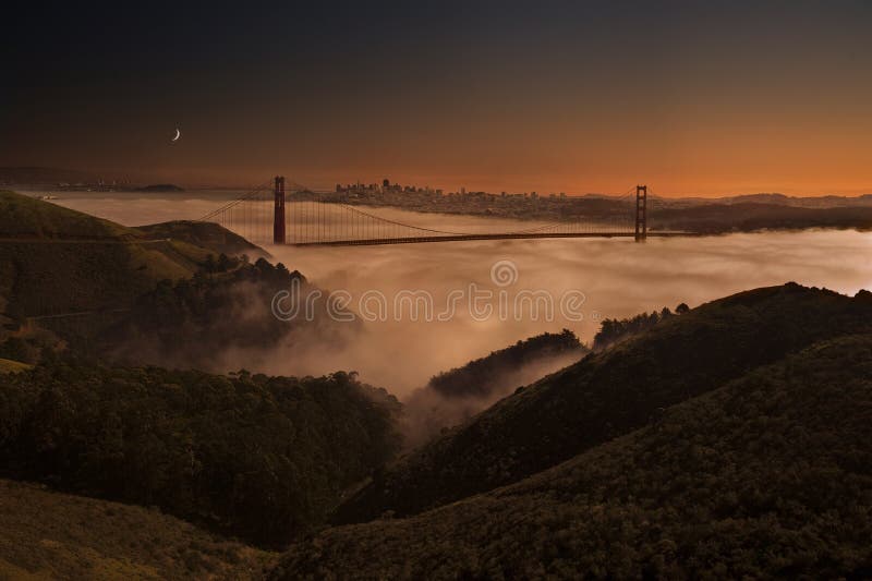 Dusk at San Francisco