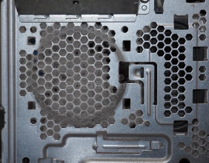 Dust on pc air vent stock image. Image of grunge, calculator 194126401
