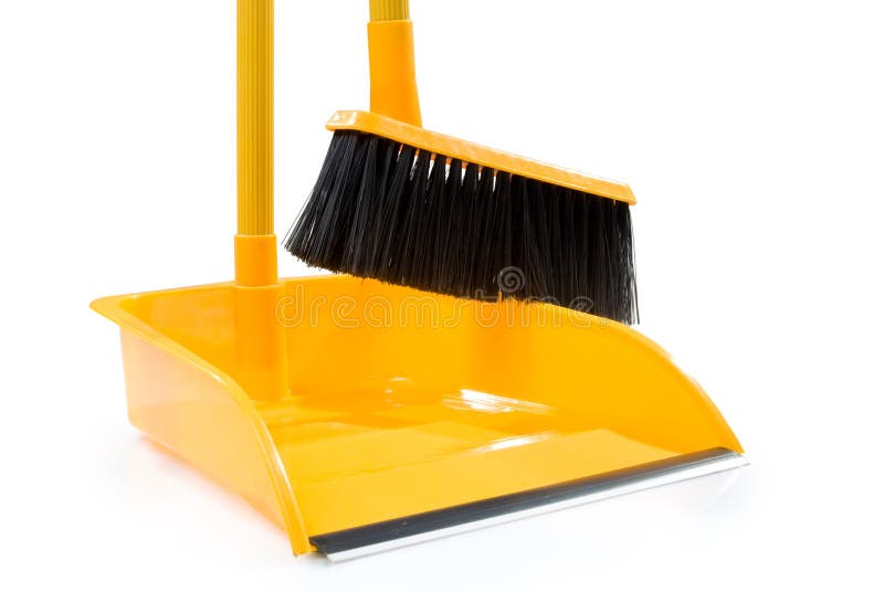 Housework Broom, Mop, Duster Stock Photo Image of chores, close