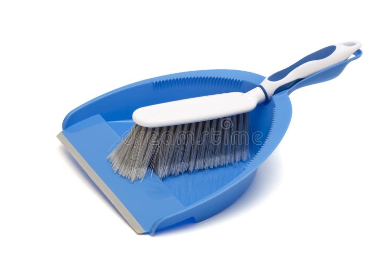 Toy dustpan and broom stock photo. Image of dustpan, yellow 1800280