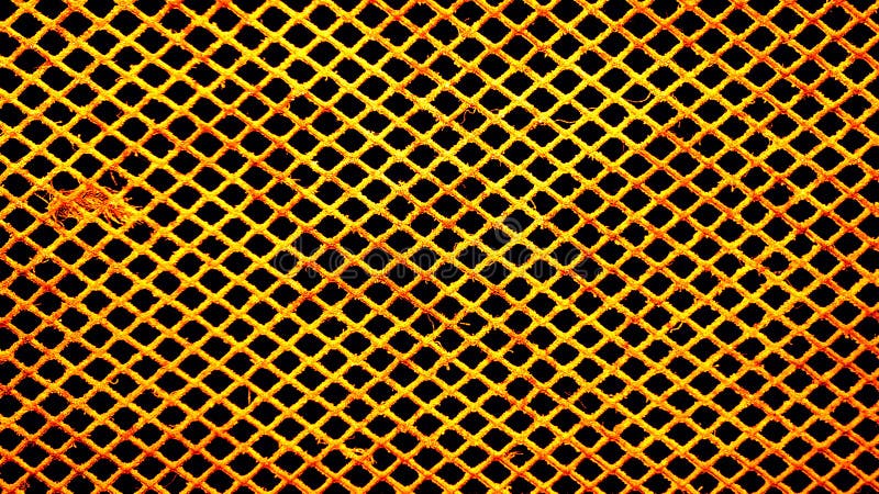 Dusty Mesh Wire fotografie stock