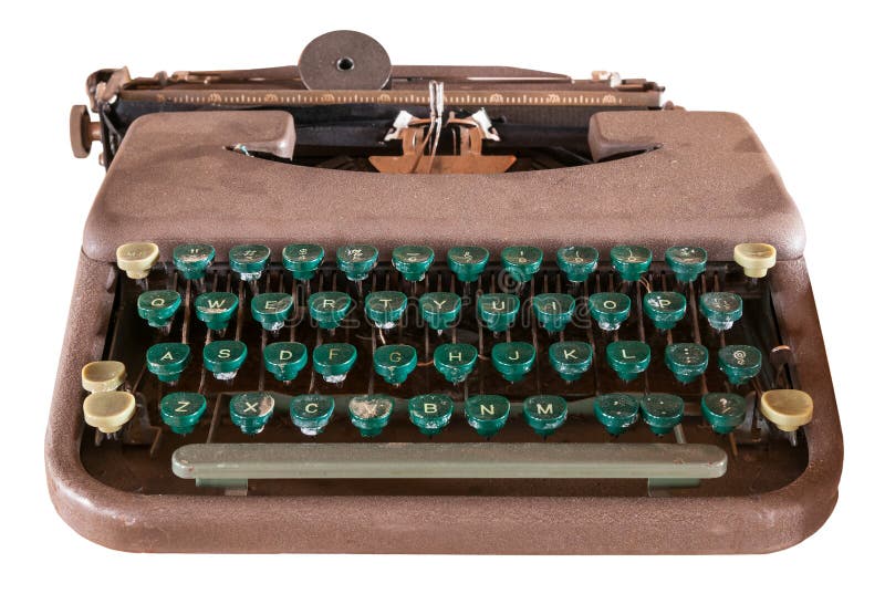 Dusty Old Manual Typewriter