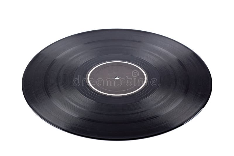 Dusty vinyl record royalty free stock photos