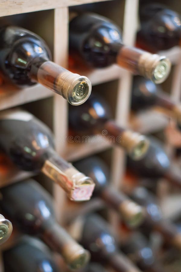 high heel shoe wine rack Stock Photo