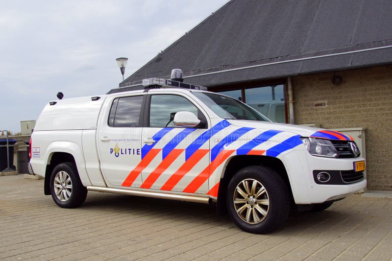 Dutch Beach Police car Volkswagen Amarok