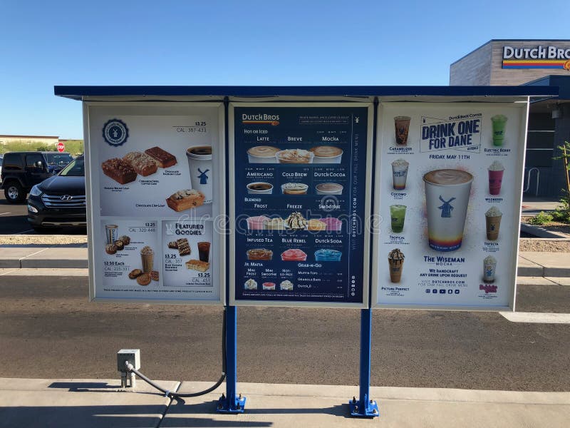 Dutch Bros Coffee Shop Sign Editorial Stock Photo Image of bros, bend