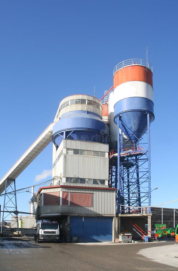 Cement Industry stock image. Image of tank, cement, manufacture - 6449919