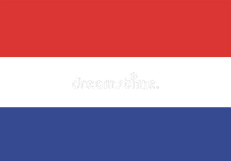 Eine Abbildung der niederländischen Flagge.